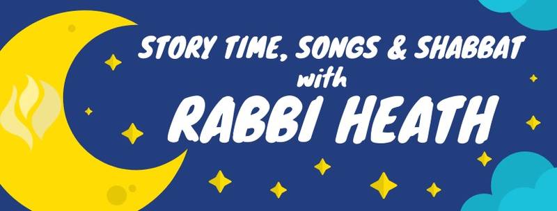 Banner Image for Story Time, Songs and Shabbat (with Rabbi Heath)