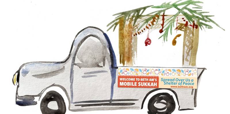 Banner Image for Come Visit the Beth Am Mobile Sukkah!